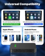 Carlinkit 5.0, Ultimate Wireless CarPlay & Android Auto Adapter - Ultra Speed, Low Power Design, Dual Band WiFi, Only Fit For The Car With Wired CarPlay/AA - Image 6