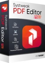 Systweak PDF Editor - Software for Windows - 1 PC, Lifetime | View, Create, Edit, Protect and Sign PDFs | Merge & Split (Via Email Delivery Only - in 2 hours, No- CD),
