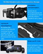 Azonee VR Glasses VR Headset Virtual Reality Glasses 3D with Bluetooth Remote Control Experience Games for Mobile Phone for Android/iOS 5.5-7.2 Inch Mobile Phones Children Adults Gift - Image 6