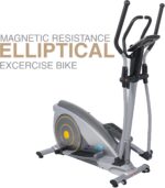 SKY LAND Elliptical Exercise Machine, Cross Trainer Fitness Equipment with Hyper-Quiet Magnetic Driving System, 15 Resistance Level, 250 lbs Weight Limit-Em-1541 - Silver - Image 3