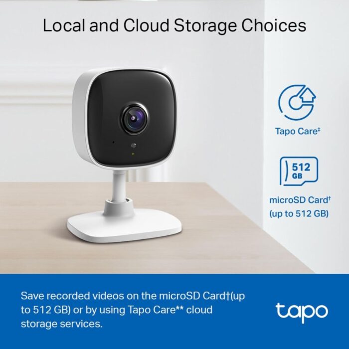 Tapo Mini Smart Security Camera, Indoor CCTV, Works with Alexa&Google Home, No Hub Required, 1080p, 2-Way Audio, Night Vision,Device Sharing (TC60) [Amazon Exclusive] No Monthly Fee - Image 7