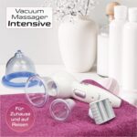 prorelax vacuum massager INTENSIVE | Electric cupping massage | Anti-cellulite device for beautiful and healthy skin | Incl. three different sized attachments | Individually adjustable suction power - Image 5