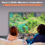 HYRAINBOW New Retro Gaming Console & Game Stick Pro - 20,000+ Classic Video Games, 23 Emulators, Dual Wireless Controllers, 4K HDMI Output, Plug & Play, Compatible with TV, PC, Projector, 64GB - Image 4