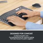 Logitech MK850 Performance Wireless Keyboard and Mouse Combo Black - Image 3
