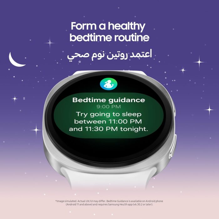 Samsung Galaxy Watch8 Graphite, Bluetooth, 40mm Smartwatch, Everyday Health Coach, Cushion Design, Dynamic Lug System, 3nm Processor, Sleep Coaching, Running Coach (UAE Version) - Image 4