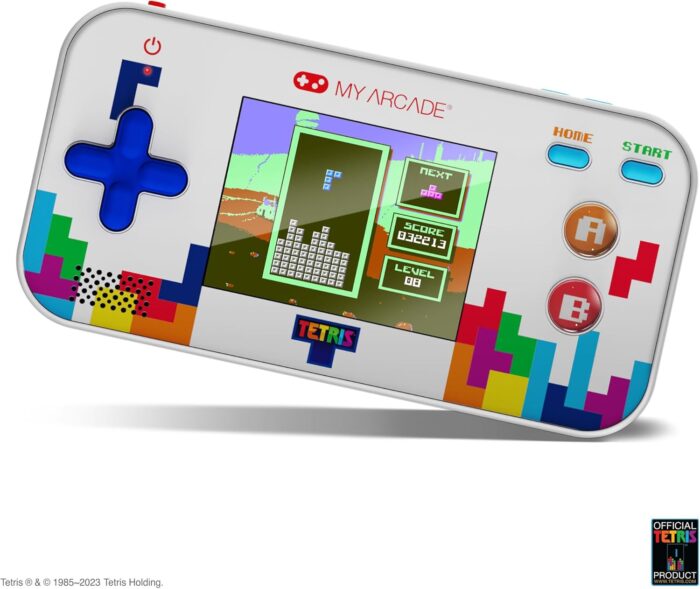 My Arcade Tetris Gamer V: Portable Video Game Sytem with 201 Games, 2.5" Full Color Screen, Pocket Size - Image 2