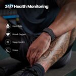 Amazfit Helio Strap Smart Band Fitness Tracker, 24/7 Activity and Sleep Tracker with Heart Rate, 10 Days Battery Life, 27 Sports Modes, Strength Training, HYROX, No Subscription Required for Android - Image 2