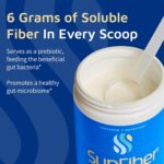 Tomorrow's Nutrition, Sunfiber, Prebiotic Fiber Supplement for Digestive Health, Low FODMAP, Gluten-Free, Unflavored, 30 Servings - Image 3