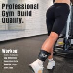 Ankle Resistance Bands with Cuffs, Ankle Bands for Working Out, Leg and Glutes Exercise Bands for Women & Men, Kickbacks, Butt Lift, Hip Fitness Training, Home Gym Equipment - Image 5