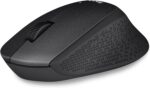 Logitech M330 Silent Plus Wireless Mouse, 2.4Ghz With Usb Nano Receiver, 1000 Dpi Optical Tracking, 2-Year Battery Life, Compatible With Pc, Mac, Laptop, Chromebook - Black