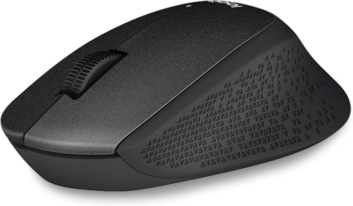 Logitech M330 Silent Plus Wireless Mouse, 2.4Ghz With Usb Nano Receiver, 1000 Dpi Optical Tracking, 2-Year Battery Life, Compatible With Pc, Mac, Laptop, Chromebook – Black