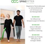 Sissel Spinefitter ® Green | Massager for Back & Balance | Back Trainer Releases Tension & Blockages | Ideal for Pilates and Yoga | For Relaxing the Spine | For Home & Practice - Image 8