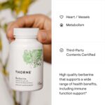 THORNE Berberine - Dual Action Formula with Phytosome Plus Botanical Extract - Support Heart Health, Immune System, Healthy GI, Cholesterol - Gluten-Free, Dairy-Free - 60 Capsules - 30 Servings - Image 4