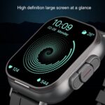 2-in-1 Smartwatch with TWS Earbuds | 2.01” HD Touchscreen, IP67 Waterproof Fitness Tracker | Bluetooth Wireless Headphones | Heart Rate, Blood Pressure, Sleep Monitor | Smart Watch for Men & Women - Image 2