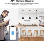 Yuhestdy WiFi Smart Wall Light Switch (White, 3Gang) - Image 4