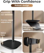 Cooper ChatStand, Height Adjustable Mobile Phone Stand for Desk | Mobile Phone Holder Stand for Office, Desk Phone Stand for Recording, iPhone Stand for Desk Accessories for Women, iPhone Holder - Image 4