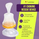 LifeVac Home Kit 2 Pack - Portable Suction Rescue Device, First Aid Kit for Kids and Adults, Portable Airway Suction Device for Children and Adults - Image 3