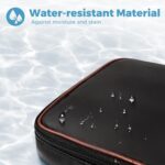 ProCase Electronics Organizer Travel Case, Tech Bag Accessories Pouch for Cords, Charger, Cables, Power Bank, Adapters,Wire -Black - Image 5