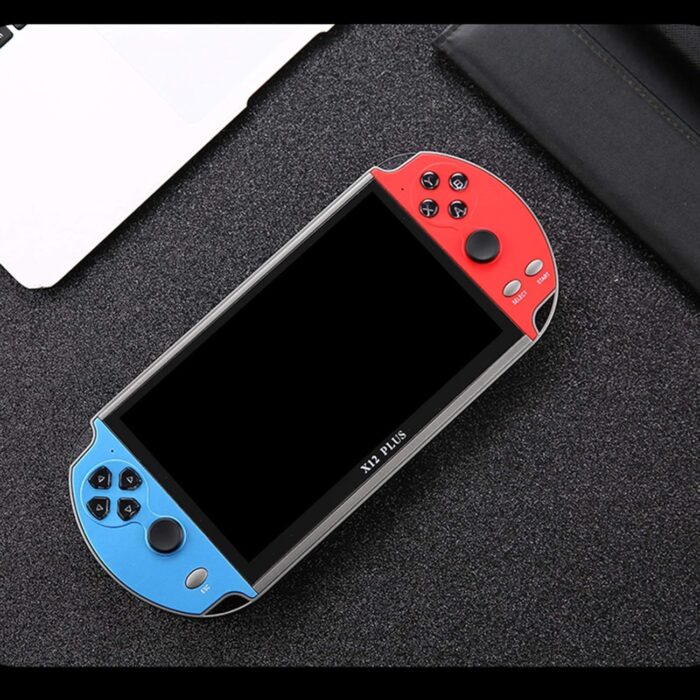 REBENUO Portable Game Console X12 Plus 7 inch 16GB Handheld Double Joystick Game Controller Supports AV Output TF Card Music E-book - Image 8