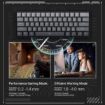 Redragon K617 Magnetic Switch Rapid Trigger Gaming Keyboard, 60% Wired Mechanical Keyboard w/ 8k Hz Polling Rate(0.1ms), Hyper-Fast 0.2mm Actuation Custom Switch Adjustable via Software, Misty Grey - Image 8
