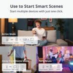 SwitchBot Multi-Use Smart Universal Remote Control with Customized App, Hub Required, Control 10 IR, 15 Bluetooth Devices & 10 Scenes, Compatible with TV/AC/SwitchBot Bot, Curtain, Blind Tilt and more - Image 3