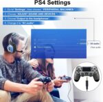 U UiiSii PC Gaming Headset with Microphone Wired Xbox Headset with mic PS4 Gaming Headphones with Microphone Gamer PS4 Headset with Mic Stereo Sound & LED Light Noise Cancelling for Switch Computer - Image 6