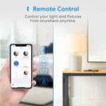 meross Smart Plug Compatible with HomeKit WiFi Plug That Works with Alexa Siri and Google Home Wireless Remote Control Timer Switch - Image 6