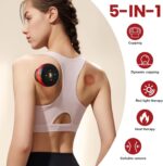Becommend Smart Dynamic Cupping Therapy Set,Cellulite Massager 4 in 1 Vacuum Therapy Machine Cellulite Remover,Gua Sha Massage Tool with12 Level Temperature and Suction, 12 Level Red - Image 2