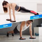 Kingmall Fitness Exercise Core Sliders, Slider for Fitness Double Sided Gilder Strength Slides Discs Work Smoothly on Any Surface Perfect for Stretch Strength Abdominal Core Exercise (Set of 2) - Image 7
