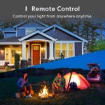 Meross Smart Bulb, 4 Pack LED Smart Light Bulb,Multicolor, with Timer, Compatible with Apple HomeKit, Alexa, Google Home and SmartThings, E27 2700K-6500K RGBWW Wi-Fi Dimmable Bulb - Image 4