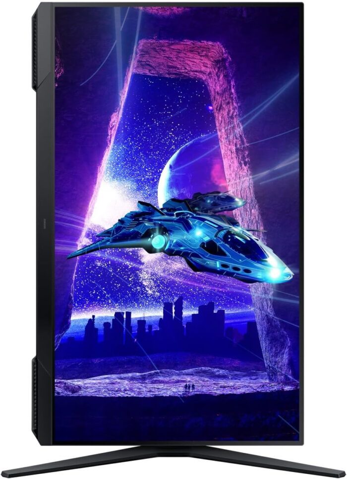 Samsung 27” Odyssey G30D Gaming Monitor, 180Hz refresh rate & 1ms response time(MPRT), AMD FreeSync, Eye Saver Mode & Less Screen Flickering, 3-sided Borderless design, Ergonomic Stand - LS27DG302EMXU - Image 3