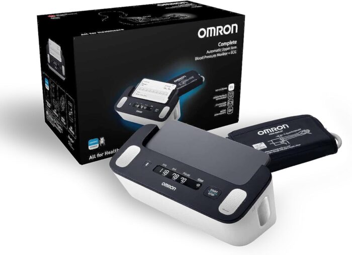 OMRON Complete Smart Home Blood Pressure Monitor and ECG for Hypertension Monitoring and AFib screening at Home - Now with 1 Year Connect Premium Subscription for Free - Image 9