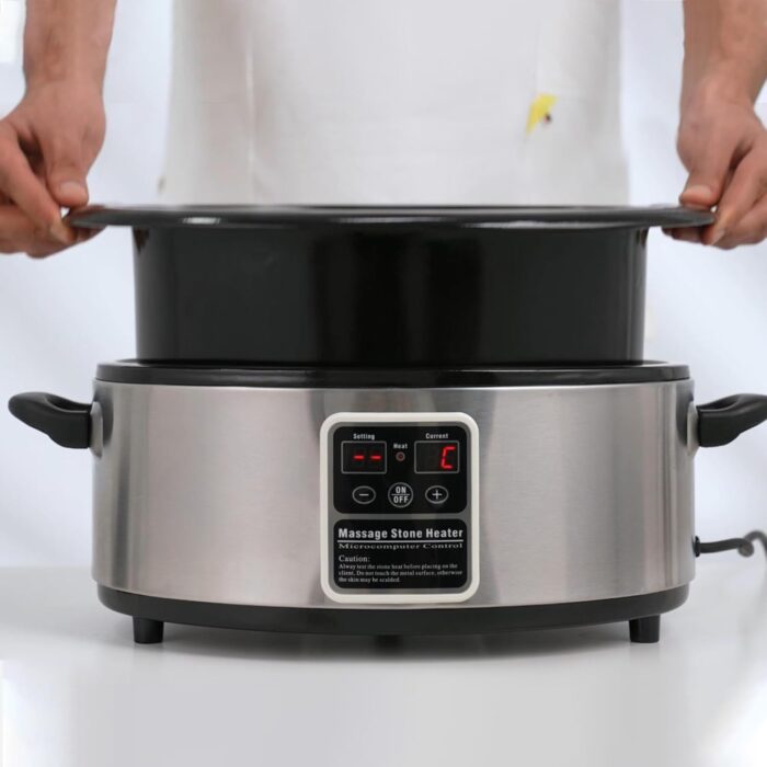 Master Massage Digital Professional Massage Hot Stone Warmer Heater Heating Device (6 Quart) - Image 3