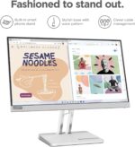 Lenovo L22e-40 – Everyday Monitor - 21.45" FHD Display - 75Hz - 4ms–16ms Response Time - AMD FreeSync - Low Bluelight Certified - Tilt Stand - HDMI 1.4 - VGA - Audio Out - Image 6