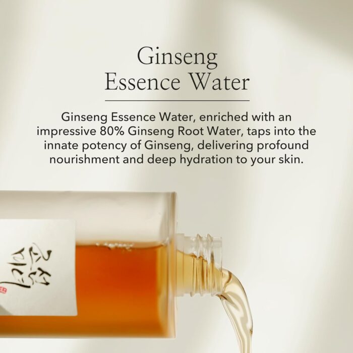 Beauty of Joseon Ginseng Essence Water Hydrating Face Toner for Dry, Dull, Acne-Prone, Irritated Skin. Korean Moisturizing Skin Care for Men and Women 150ml, 5 fl.oz - Image 5