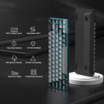 MageGee Portable 60% Mechanical Gaming Keyboard (Grey/Blue Switch) - Image 2