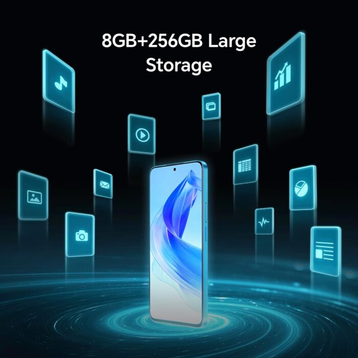 Honor 90 Lite Dual-SIM 256GB ROM + 8GB RAM (Only GSM | No CDMA) Factory Unlocked 5G Smartphone (Midnight Black) - International Version - Image 4