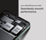 Realme Note 60X (3GB RAM, 64GB Storage) - 6.74" 90Hz Display, 5000mAh Battery, Unisoc T612, 8MP Camera, Android 14 | Dual SIM | Reinforced Glass | Type-C - Middle East Version (Marble Black) - Image 9