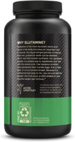 OPTIMUM NUTRITION L-Glutamine Muscle Recovery Powder, 300g - Image 8