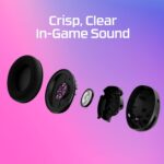 HyperX Cloud Stinger 2 Core DTS Headphone X Spatial Audio Gaming Headset, Black, Medium, Wired - Image 5