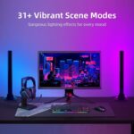CANMEIJIA RGB Light Bars, Smart Light Bar 2PCS 30CM 16 Million Colors, APP Control and Voice Control, Timer, Scene and Music Modes, for Gaming PC Bedroom Accessories Computer Case,Party - Image 3