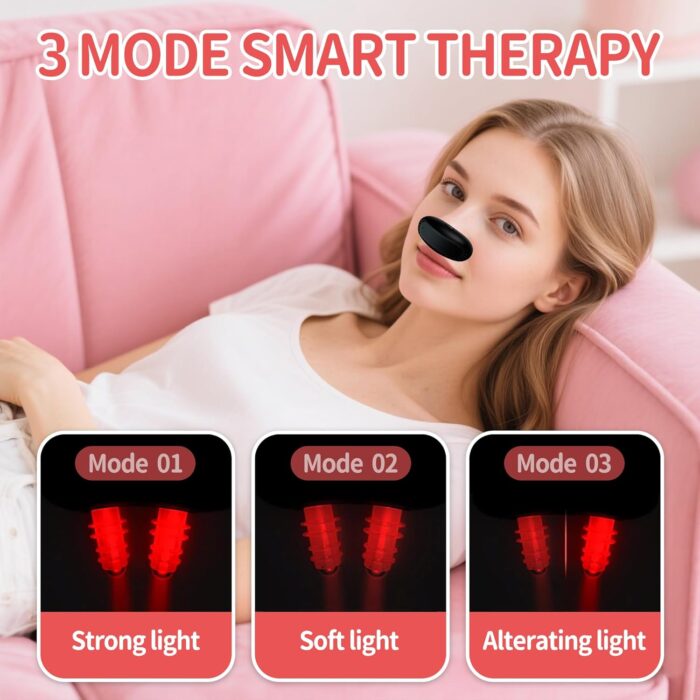 AHHALFFY Red Light Therapy Device for Nose, Red Light Nose Therapy for No More Colds, Nasal Soothing Device, Portable Treatment for Sinus Relief, Non Invasive Home Use - Image 4