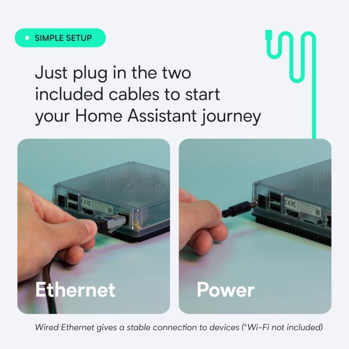Nabu Casa Home Assistant Green | Smart Home hub with Advanced Automation | Official Home Assistant Hardware - Image 4