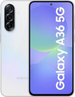 Samsung Galaxy A36 5G (Awesome White, 8GB, 256GB) | Awesome Intelligence AI Smartphone:Circle to Search,Object Eraser | 4nm Snapdragon Processor | Flagship Grade Selfie Camera-International
