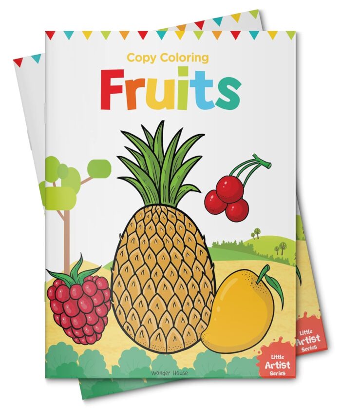 Wonder House Books Little Artist Series Fruits : Copy Colour