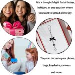 Duomama Cute Phone Charms Set - Strawberry, Butterfly, Star, Pink Aesthetic Accessories for Phone, Bag, Keychain,Camera - Decorate in Style - Image 6