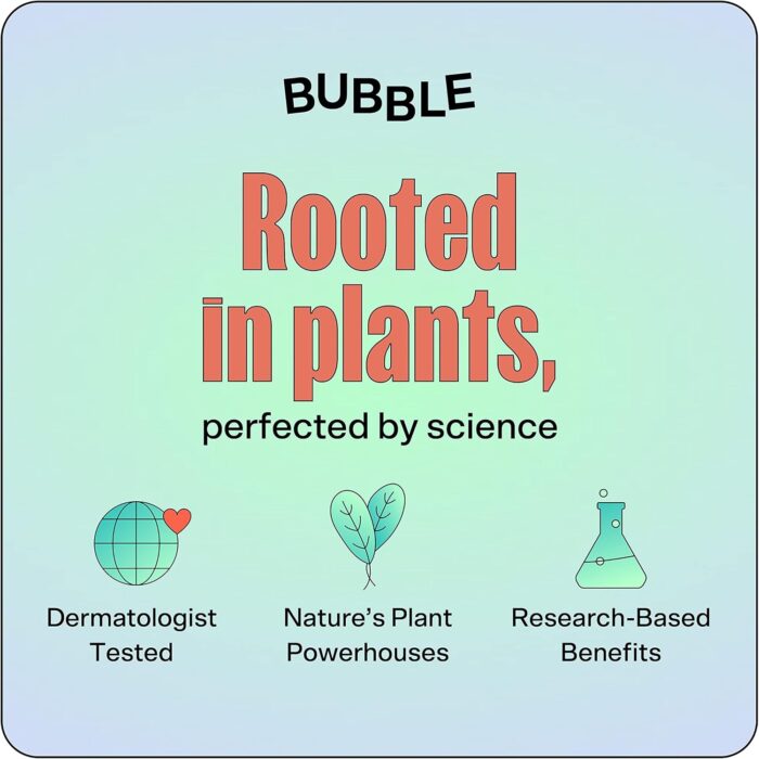Bubble Skincare Break Even pH Balancing Toner for Oily Skin - Niacinamide + Green Tea Toner - Soothe Skin and Promote Even Texture Through Plant-Based, Exfoliating Skincare (95 ml) - Image 7