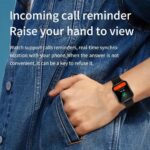 Smarties AE Stylish Smart Watch for Girls Boys Kids Teens Men Women with Blood Pressure Monitor Fitness Tracker Call and Message Notification (Purple) - Image 3