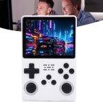 Retro Gaming Console, Handheld Game Console 3.5 Inch 640x480 Screen, Retro Video Game Console 256GB Memory 30000 Games Built in 45 Emulator (White) - Image 8