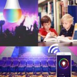 Sky-Touch Smart Light Bulb, Multi Color Changing Dimmable Smart Wifi And Bluetooth Compatible With Alexa And Google Home Assistant, 10W - Image 10
